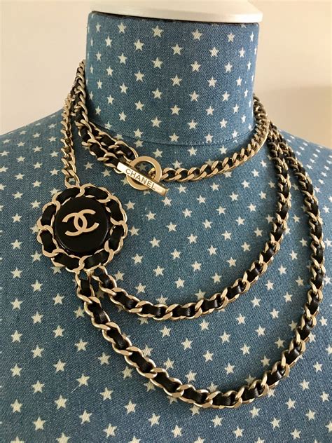 chanel love necklace|authentic chanel necklaces.